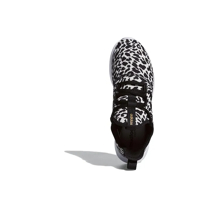 Adidas Cloudfoam Pure 2.0 'Black White Leopard' Women's-4
