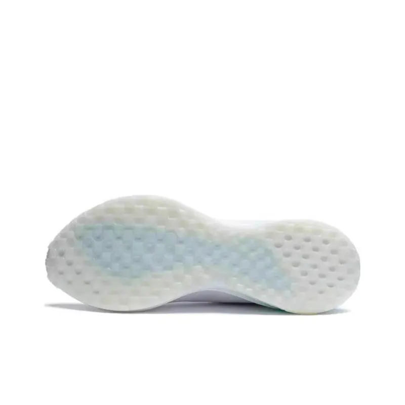 LiNing YueYing Element Cushioning Wear Resistant Rebound Low Top Running Shoes Men's White Blue Yellow-4