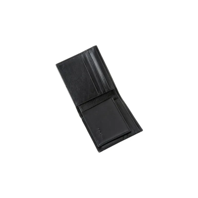 COACH 3 IN 1 Wallet Cow Leather Wallet Men's Black-13