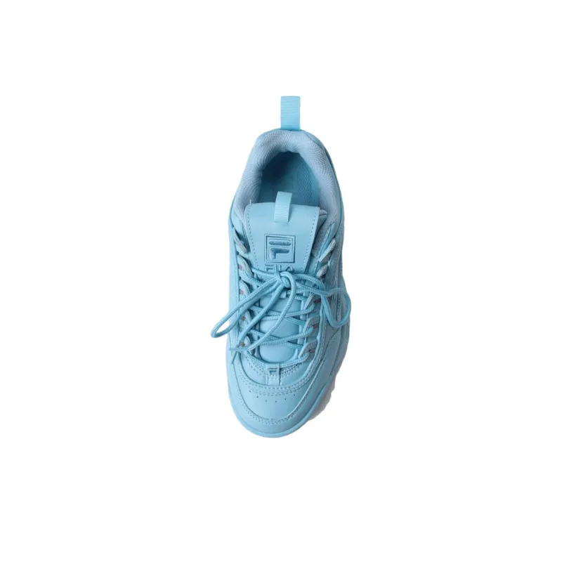 FILA Disruptor Series II Anti-Slip Wear-Resistant Low-Top Sports Casual Shoes Women's Blue-2