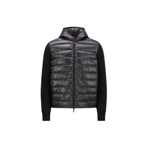 Moncler Puffer Jackets Men Black