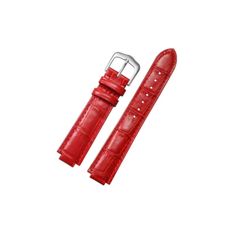 SHIRUI Accessories Craft Cartier Compatibility Watch Band 125 Genuine Leather Material-27