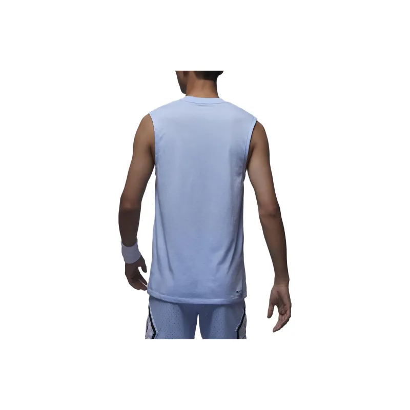 Jordan Clothing Series Tank Tops Men Blue-1