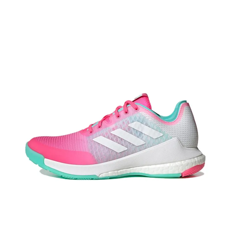 Adidas Crazyflight Lucid Pink Cloud White Flash Aqua Women's-0