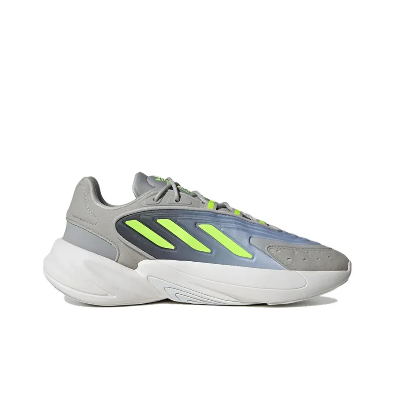 Adidas Ozelia Grey Lucid Lemon Cloud White Women's-1