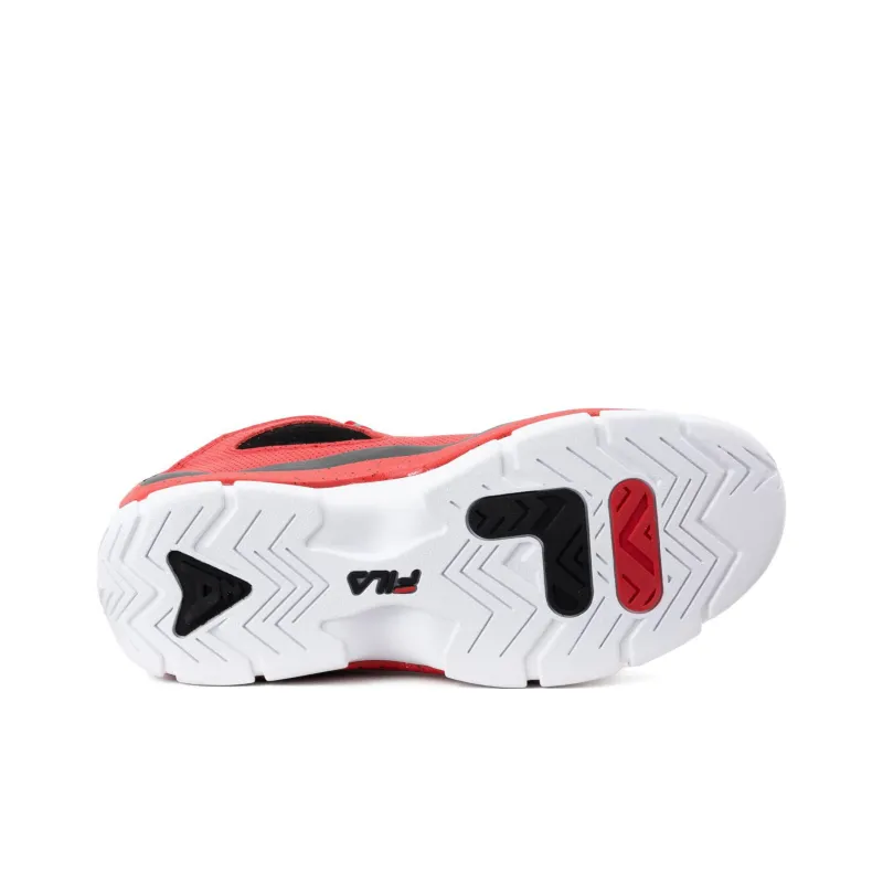 FILA Grant Hill 2 Pdr Anti-Slip Wear-Resistant High-Top Vintage Basketball Shoes Men's Red Black White-5