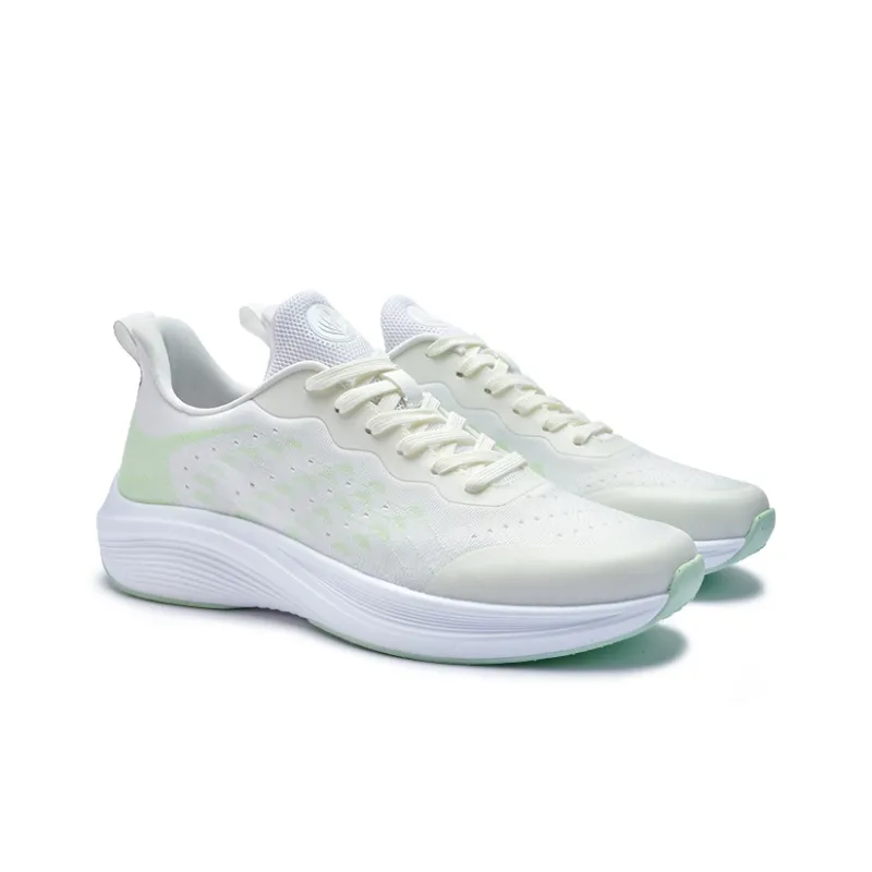 FINEPLAN Photochange Technology 3.0 Low Top Running Shoes Unisex White Green-2