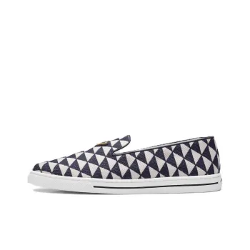PRADA Symbole Triangle-logo Loafers