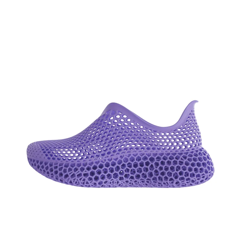STARAY Fle 3D Printed Bubble Shoes Clogs 4.5cm Unisex Black-28