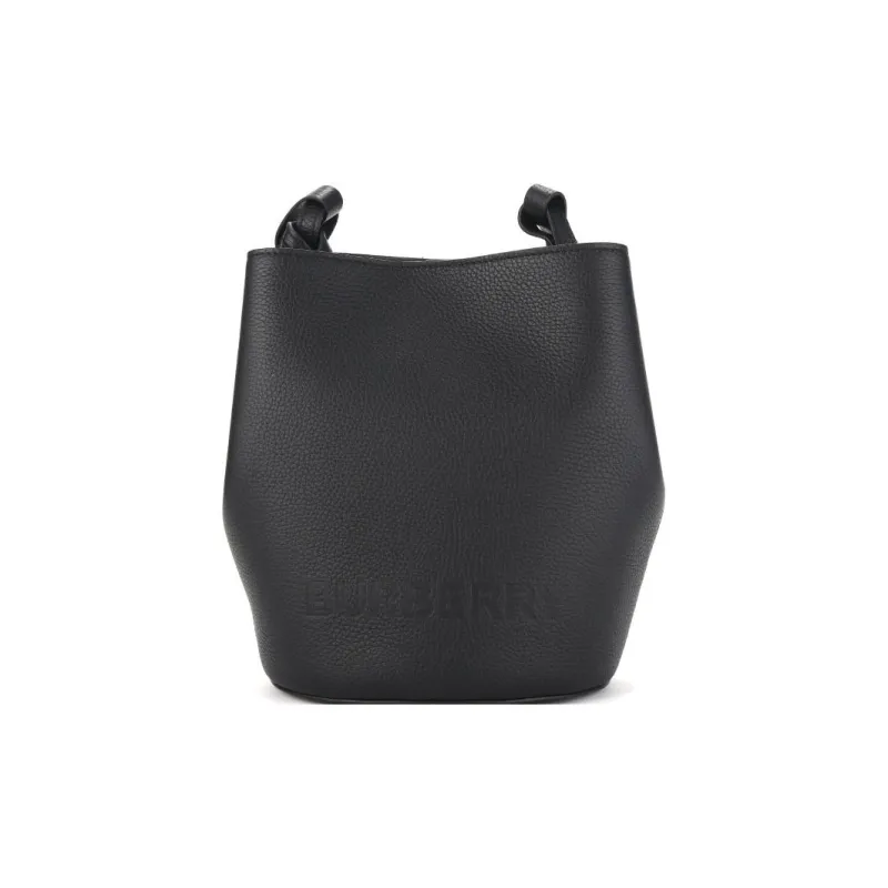 Burberry Cow Leather Bucket Bags Handbags Shoulder Bag Crossbody Bag Regular Women's Black-2