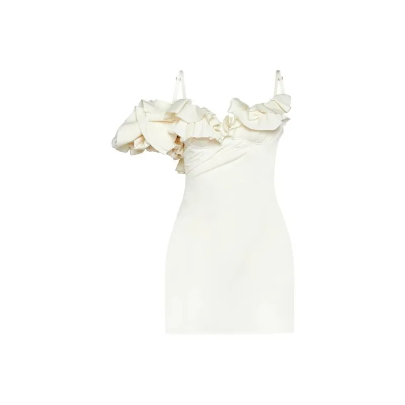 Jacquemus La Robe Duna 'White'-11