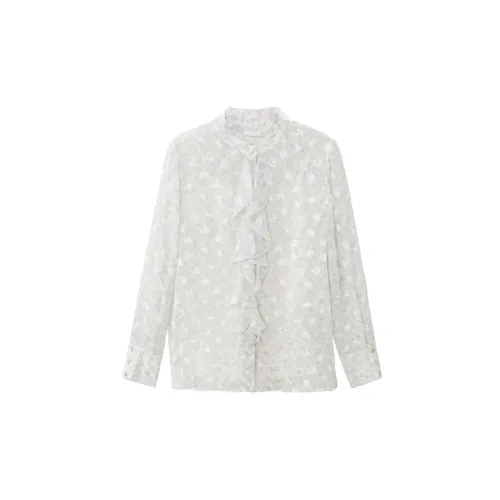 OVV Shirts Women's Off White Pattern 18