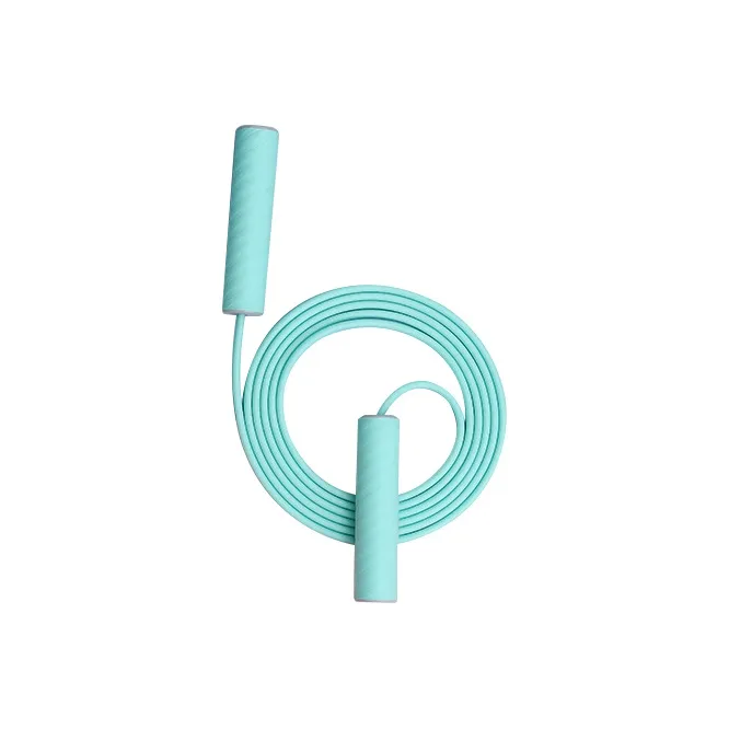 BSELEON Fitness Training Non Countable Jump Ropes Fitness Crowd Handle Material Silicone, Rope Material PVC 3m-4