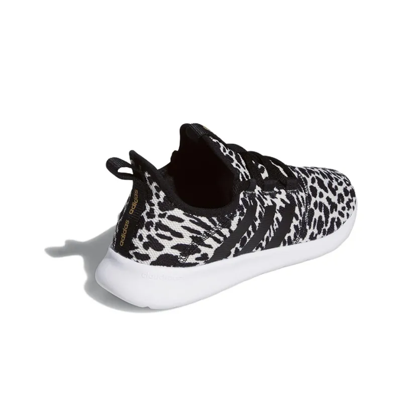 Adidas Cloudfoam Pure 2.0 'Black White Leopard' Women's-3