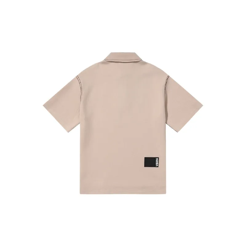Mishkanyc Polo Shirts Men Beige-1