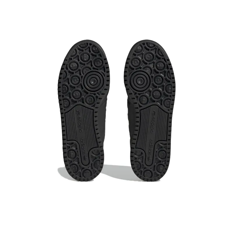 Adidas Forum Bold Stripes Triple Black Women's-4