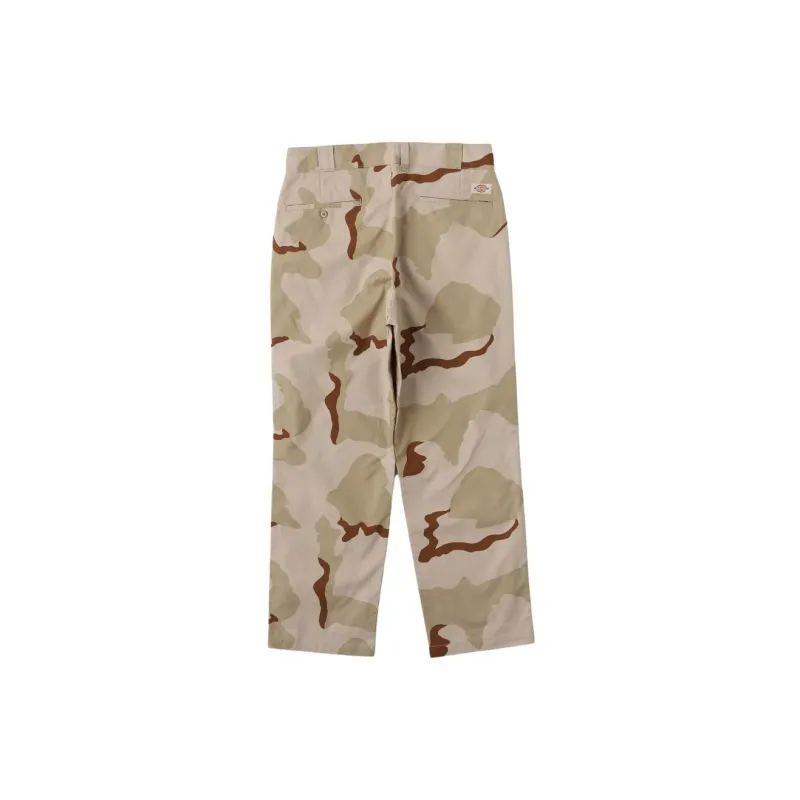 Dickies Cargo Pants Unisex Camouflage Yellow-1