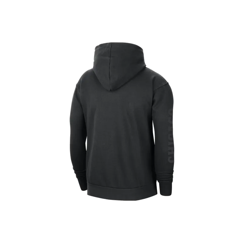 Jordan Chicago Bulls Courtside Statement Edition Men's Jordan Nba Fleece Pullover Hoodie-1