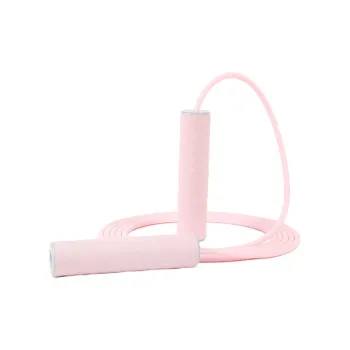 BSELEON Fitness Training Non Countable Jump Ropes Fitness Crowd Handle Material Silicone, Rope Material PVC 3m