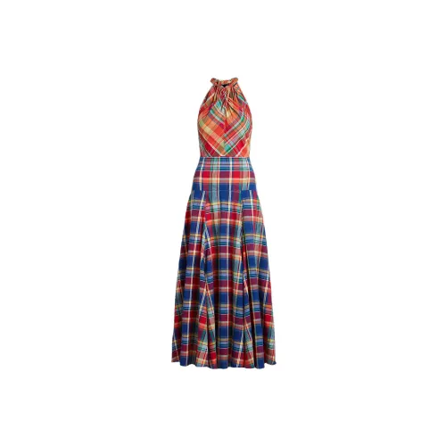 Polo Ralph Lauren Sleeveless Dresses Women's Orange