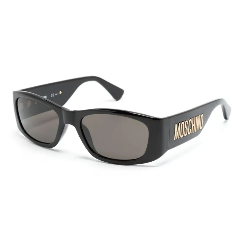 MOSCHINO Eyewear Logo lettering Rectangle frame Sunglasses-0