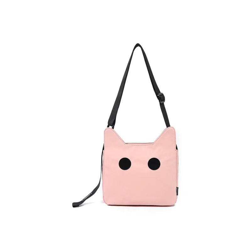 NOXXON Nylon Shoulder Bag Women's Obsidian Black/Marini Blue/Dusty Pink-7