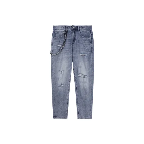 KIKC Jeans Men Dark Blue