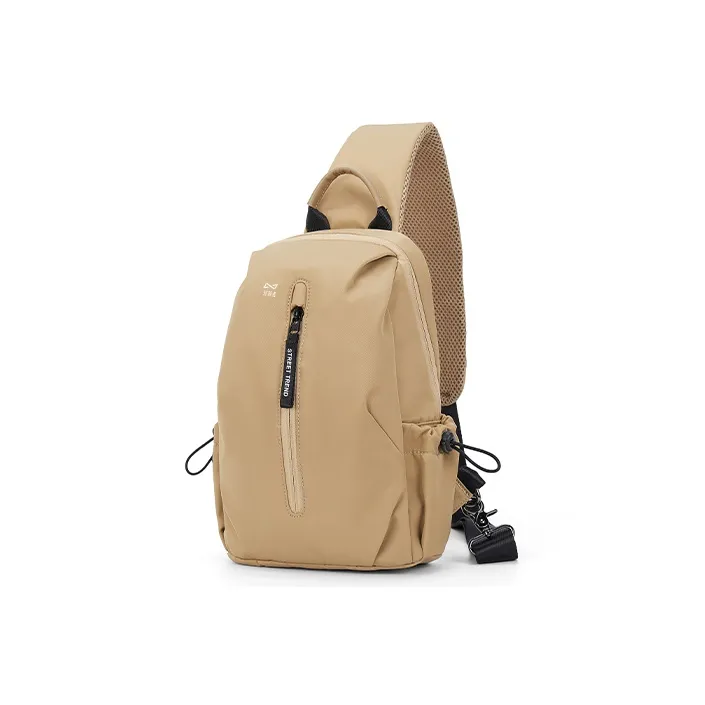 QING QI ZHE Fabric Sling Bag Shoulder Bag Crossbody Bag Regular Unisex Leaf Gray/Black/Light Gray/Light Green/Khaki-26