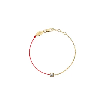 Redline Diamond Bracelets Women's Gold/Red