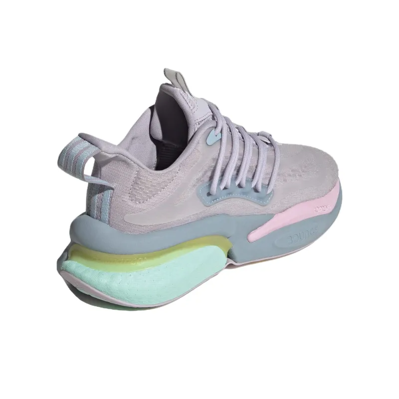 Adidas AlphaBoost V1 Shoes 'Silver Dawn Orchid Fusion' Women's-4