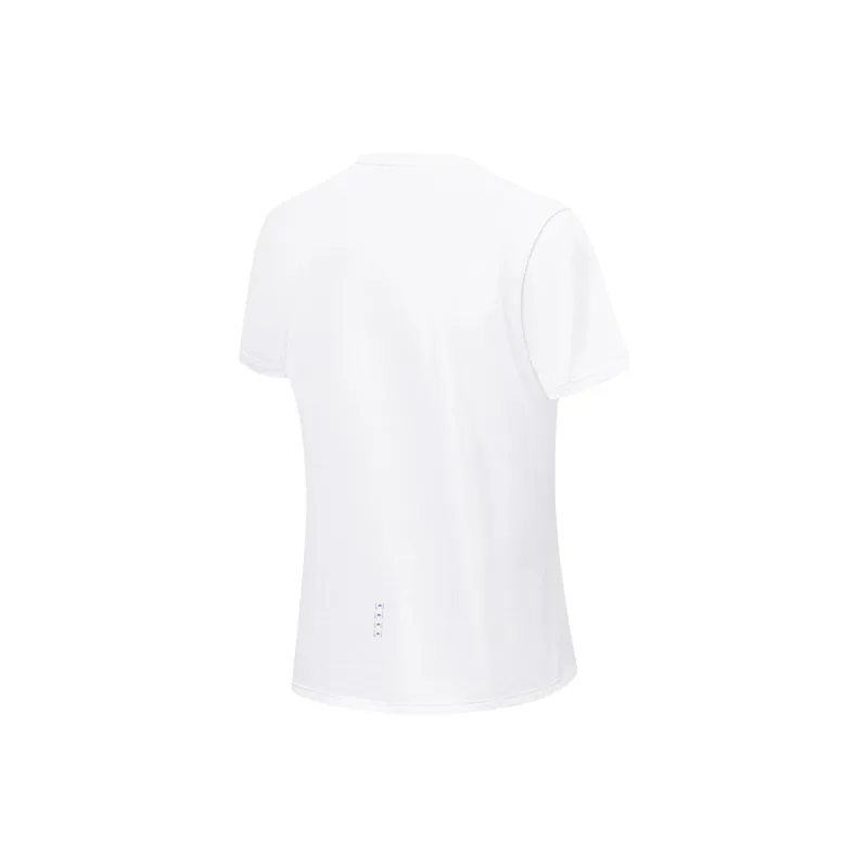 LiNing Running Collection T Shirt Women's Standard White-1