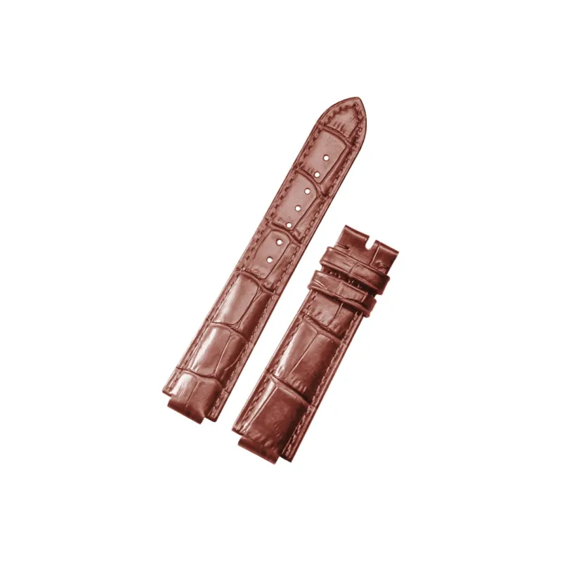SHIRUI Accessories Craft Cartier Compatibility Watch Band 125 Genuine Leather Material-4