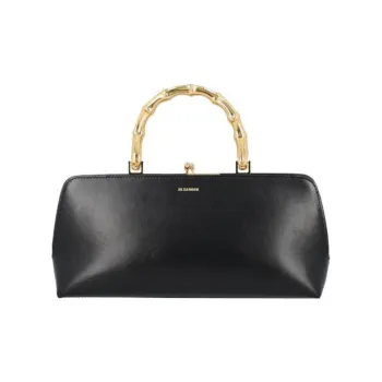 JIL SANDER Goji Small Bamboo Tote Bag
