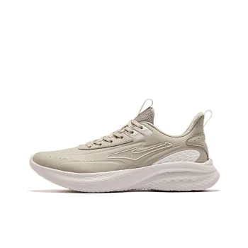 Erke Mingyou Low Top Running Shoes Men's Warm Mist Gray