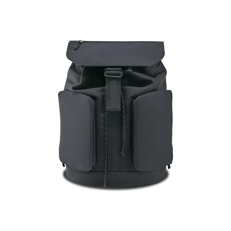 ECHOLAC Three proof Fabric Backpack Large Size Men's Green/Black-6