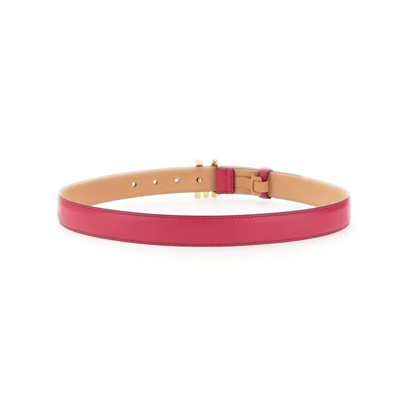 MOSCHINO M Logo Buckle Belt-2