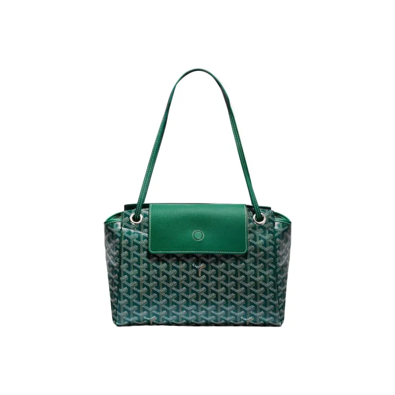 GOYARD Rouette Canvas With Leather One Shoulder Handbag Trumpets Women's 11 Colors-33