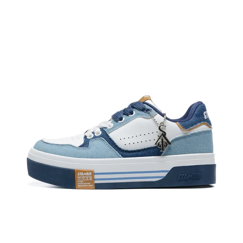 STANAIR Low-Top Skateboard Shoes Unisex Blue-8