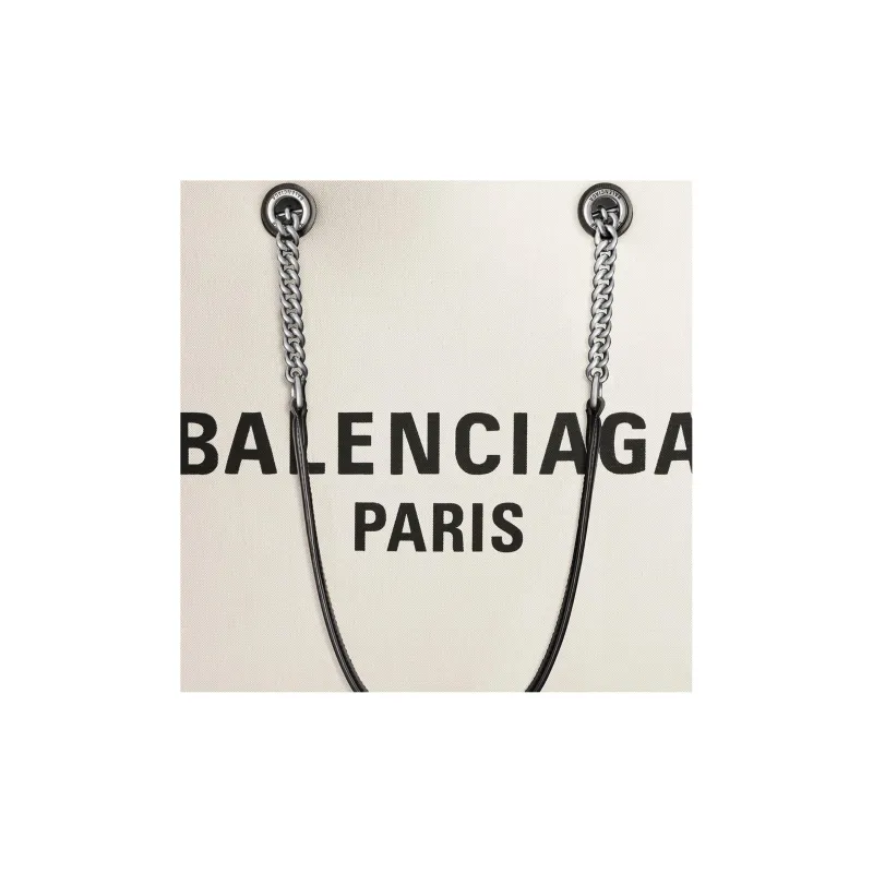 Balenciaga Cotton Canvas Bag, Tote Bag, Shopping Bag, Handbag Tubas Women's Light Beige-4
