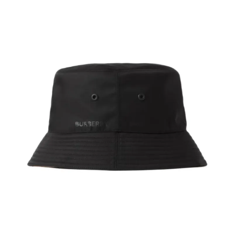 Burberry Logo print Reversible Bucket Hat-2