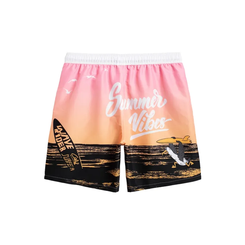 GAILANG Beach Shorts Unisex Pink-1