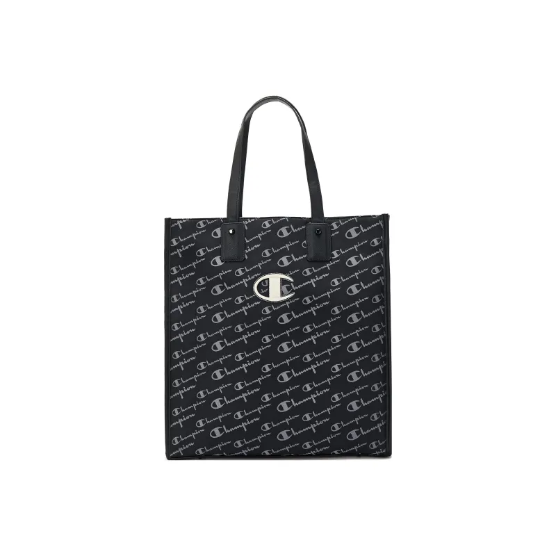 Champion Canvas Tote Bag, Shopping Bag, Handbag, Shoulder Bag Medium Size Unisex Dark Blue/Black-4