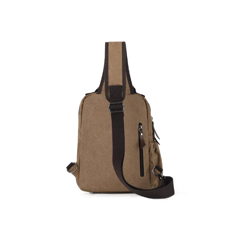 RIOREX Washable Canvas Denim Canvas Bag Crossbody Bag Shoulder Bag Sling Bag Handbag Large Size Men's Multicolor-8