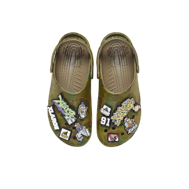 XLARGE x Crocs Clogs Unisex Camouflage-3
