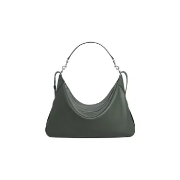 CELINE Romy Collection Soft Cow Leather Shoulder Bag, Crossbody Bag, Handbag Large Size Men's Jasper
