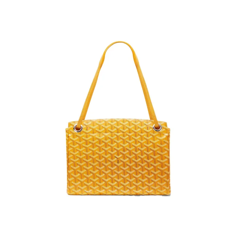 GOYARD Rouette Canvas With Leather One Shoulder Handbag Trumpets Women's 11 Colors-40