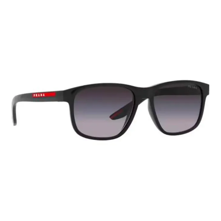 PRADA Eyewear Linea Rossa logo Square Sunglasses-1