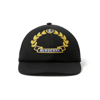 Burberry Oak Leaf Crest Baseball Cap