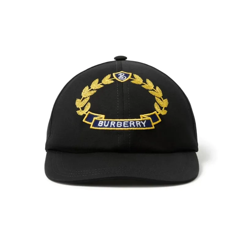 Burberry Logo Embroidered Baseball Cap-0