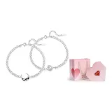 Little Prince and Rose Couple Bracelets+Valentine's Day Box